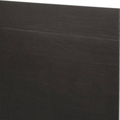 Made in USA - 1/8" Thick x 12" Wide x 1' Long, Nylon 6/6 (MDS-Filled) Sheet - Black - USA Tool & Supply