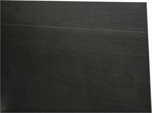 Made in USA - 1/8" Thick x 24" Wide x 2' Long, Nylon 6/6 (MDS-Filled) Sheet - Black - USA Tool & Supply