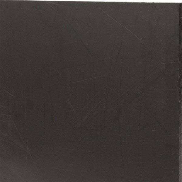 Made in USA - 3/16" Thick x 12" Wide x 1' Long, Nylon 6/6 (MDS-Filled) Sheet - Black - USA Tool & Supply