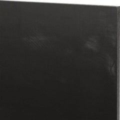 Made in USA - 3/16" Thick x 12" Wide x 2' Long, Nylon 6/6 (MDS-Filled) Sheet - Black - USA Tool & Supply