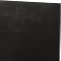 Made in USA - 1/4" Thick x 12" Wide x 2' Long, Nylon 6/6 (MDS-Filled) Sheet - Black - USA Tool & Supply