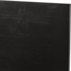 Made in USA - 1/4" Thick x 24" Wide x 2' Long, Nylon 6/6 (MDS-Filled) Sheet - Black - USA Tool & Supply
