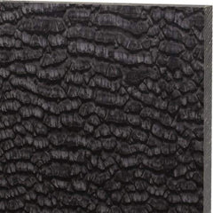 Made in USA - 1/2" Thick x 12" Wide x 2' Long, Nylon 6/6 (MDS-Filled) Sheet - Black - USA Tool & Supply