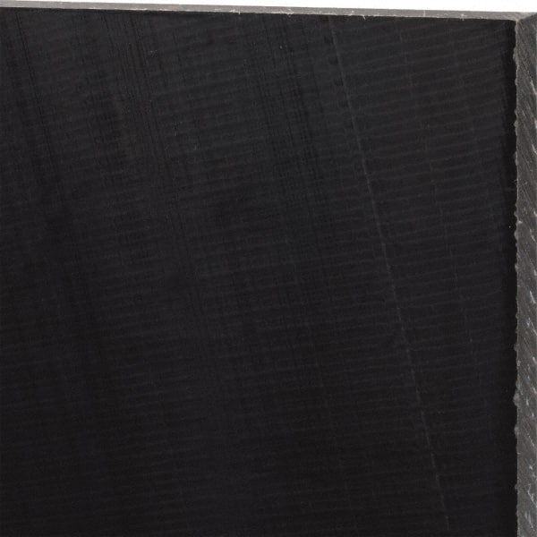 Made in USA - 2' x 24" x 1/2" Black Nylon 6/6 (MDS-Filled) Sheet - USA Tool & Supply