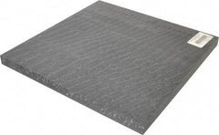 Made in USA - 3/4" Thick x 12" Wide x 1' Long, Nylon 6/6 (MDS-Filled) Sheet - Black - USA Tool & Supply
