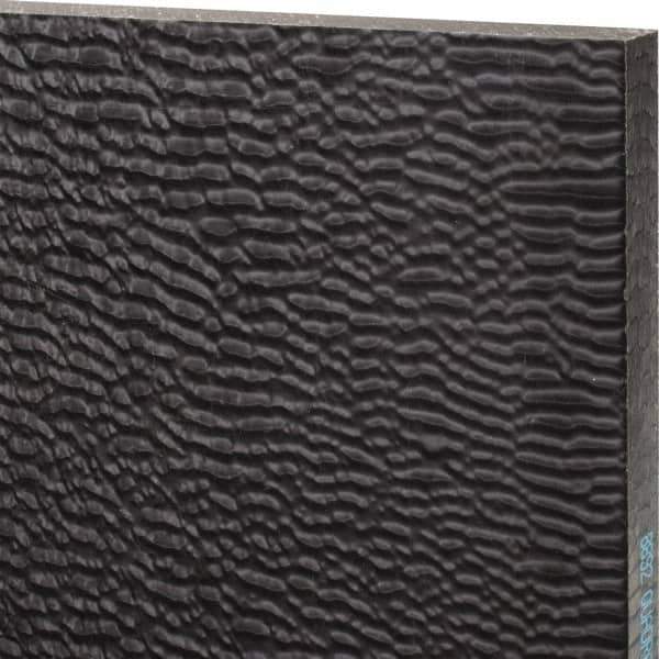 Made in USA - 3/4" Thick x 24" Wide x 2' Long, Nylon 6/6 (MDS-Filled) Sheet - Black - USA Tool & Supply