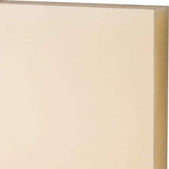 Made in USA - 1" Thick x 12" Wide x 2' Long, Nylon 6/6 (MDS-Filled) Sheet - Black - USA Tool & Supply