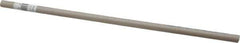 Made in USA - 1' Long, 3/8" Diam, PEEK Plastic Rod - Thermoplastic - USA Tool & Supply