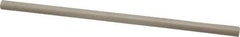 Made in USA - 1' Long, 1/2" Diam, PEEK Plastic Rod - Thermoplastic - USA Tool & Supply