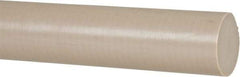 Made in USA - 4' Long, 3/4" Diam, PEEK Plastic Rod - Thermoplastic - USA Tool & Supply
