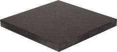 Made in USA - 2" Thick x 24" Wide x 2' Long, Polycarbonate Sheet - Black - USA Tool & Supply