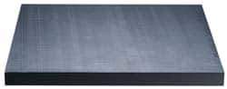 Made in USA - 1" Thick x 1' Wide x 1' Long, Nylon 6/6 Sheet - Black, Rockwell R-115 Hardness, ±0.002 Tolerance - USA Tool & Supply