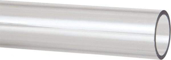 Made in USA - 1-3/4 Inch Outside Diameter x 2 Ft. Long, Plastic Round Tube - Polycarbonate - USA Tool & Supply