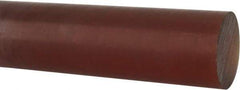 Made in USA - 4' Long, 1-1/2" Diam, Polyetherimide (PEI) Plastic Rod - Natural (Color) - USA Tool & Supply