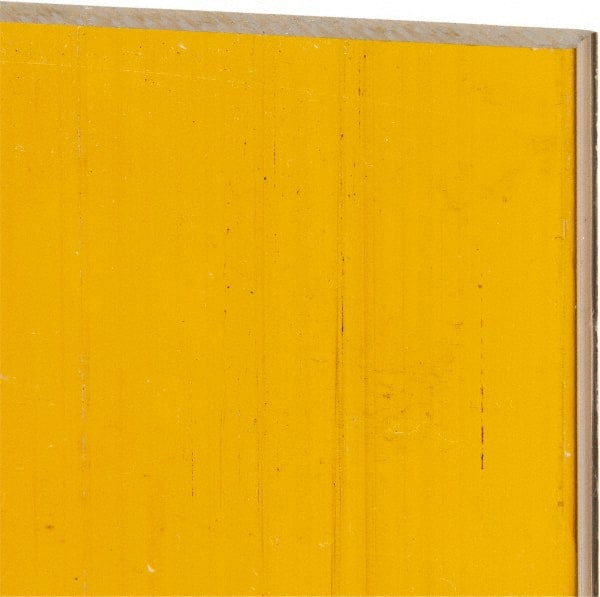 Made in USA - 2' x 12" x 1/2" Natural (Color) Polyetherimide (PEI) Sheet - USA Tool & Supply