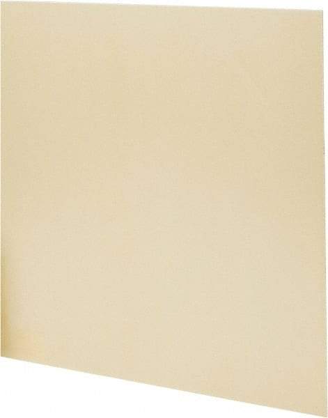 Made in USA - 1/16" Thick x 12" Wide x 1' Long, Epoxyglass Laminate (G10/F4) Sheet - Mustard Yellow, ±0.0075 Tolerance - USA Tool & Supply