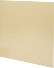 Made in USA - 3/32" Thick x 12" Wide x 1' Long, Epoxyglass Laminate (G10/F4) Sheet - Mustard Yellow, ±0.009 Tolerance - USA Tool & Supply