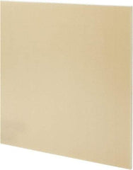 Made in USA - 1/4" Thick x 12" Wide x 1' Long, Epoxyglass Laminate (G10/F4) Sheet - Mustard Yellow, ±0.022 Tolerance - USA Tool & Supply