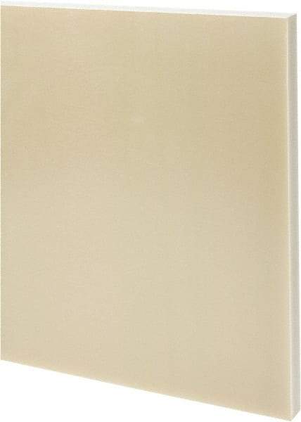 Made in USA - 3/4" Thick x 12" Wide x 1' Long, Epoxyglass Laminate (G10/F4) Sheet - Mustard Yellow, ±0.043 Tolerance - USA Tool & Supply