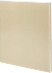 Made in USA - 3/4" Thick x 12" Wide x 1' Long, Epoxyglass Laminate (G10/F4) Sheet - Mustard Yellow, ±0.043 Tolerance - USA Tool & Supply