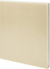 Made in USA - 1" Thick x 12" Wide x 1' Long, Epoxyglass Laminate (G10/F4) Sheet - Mustard Yellow, ±0.049 Tolerance - USA Tool & Supply