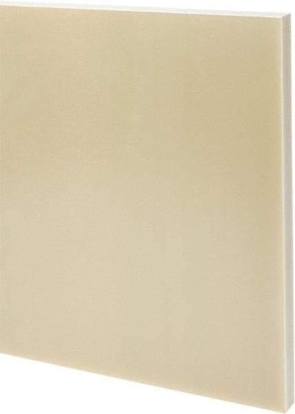Made in USA - 3/4" Thick x 24" Wide x 2' Long, Epoxyglass Laminate (G10/F4) Sheet - Mustard Yellow, ±0.043 Tolerance - USA Tool & Supply