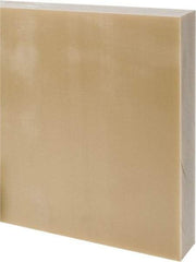 Made in USA - 2" Thick x 24" Wide x 2' Long, Epoxyglass Laminate (G10/F4) Sheet - Mustard Yellow, ±0.073 Tolerance - USA Tool & Supply