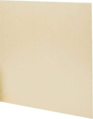 Made in USA - 1/16" Thick x 36" Wide x 4' Long, Epoxyglass Laminate (G10/F4) Sheet - Mustard Yellow, ±0.0075 Tolerance - USA Tool & Supply