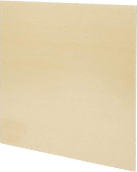 Made in USA - 3/32" Thick x 36" Wide x 4' Long, Epoxyglass Laminate (G10/F4) Sheet - Mustard Yellow, ±0.009 Tolerance - USA Tool & Supply