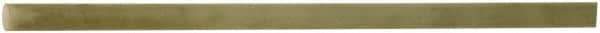 Made in USA - 4' Long, 1" Diam, Epoxyglass Laminate (G10/FR4) Plastic Rod - Yellow-Green - USA Tool & Supply
