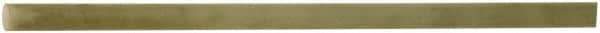 Made in USA - 4' Long, 3" Diam, Epoxyglass Laminate (G10/FR4) Plastic Rod - Yellow-Green - USA Tool & Supply