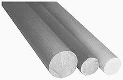 Made in USA - 4' Long, 1-1/8" Diam, Paper-Base Phenolic Laminate (XX) Plastic Rod - Tan - USA Tool & Supply