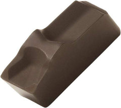 Seco - 150.1016 16 TGP35 Grade, 1/4" Cutting Width, Carbide Cutoff Insert - 6° Neutral Lead Angle, 0.012" Cnr Rad, TiCN/Al2O3 Coated, Single End - USA Tool & Supply