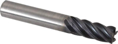 Kennametal - 12mm, 5 Flute, Solid Carbide, 0.75mm Corner Radius End Mill - 83mm OAL, 26mm LOC - USA Tool & Supply