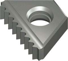 Vargus - 0.35mm Pitch, External Thread, ISO Standard, 6E VTX Grade Thread Mill Insert - Carbide, TiAlN Coating - USA Tool & Supply