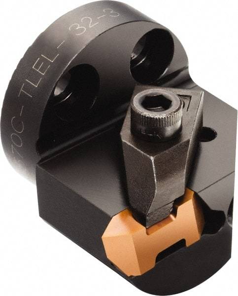 Sandvik Coromant - TLG-3189R Insert, 34mm Head Length, 0.5mm Min Groove Width, Modular Grooving Blade Holder Head - Left Hand Cut, System Size 32, Series Top Lok - USA Tool & Supply