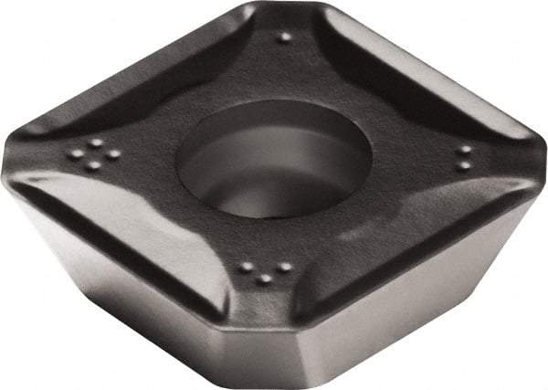 Sandvik Coromant - R24512T3 PL Grade S30T Carbide Milling Insert - TiAlN2 Finish, 5/32" Thick, 13.4mm Inscribed Circle, 1.5mm Corner Radius - USA Tool & Supply