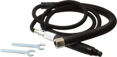 PRO-SOURCE - 1/8" Collet, Straight Handle, Air Straight Die Grinder - 82,000 RPM, Rear Exhaust, 1.5 CFM, 0.08 hp, 90 psi, 1/4 NPT Inlet - USA Tool & Supply