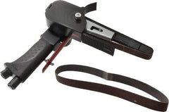 PRO-SOURCE - 3/4 x 20-1/2 Inch, 16,000 RPM Air Belt Sander - 4.2 CFM Air Consumption, Rear Exhaust - USA Tool & Supply