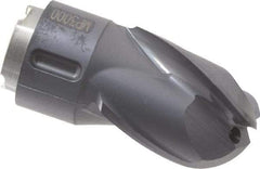 Seco - MP12 M04 Grade MP3000 Carbide Milling Tip Insert - TiAlN Finish, 3 Flutes, 12mm Cutting Diam, 14mm Depth of Cut, 24mm Extension, 0.236" Cnr Rad - USA Tool & Supply