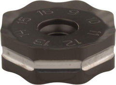 Seco - ONMU090520 ME12 Grade MK1500 Carbide Milling Insert - TiCN/Al2O3 Finish, 0.228" Thick, 0.866" Inscribed Circle - USA Tool & Supply