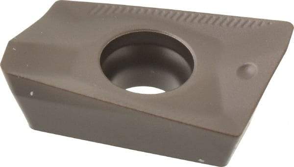 Seco - XOMX180608 ME13 Grade MM4500 Carbide Milling Insert - TiCN/Al2O3 Finish, 1/4" Thick, 0.031" Corner Radius - USA Tool & Supply
