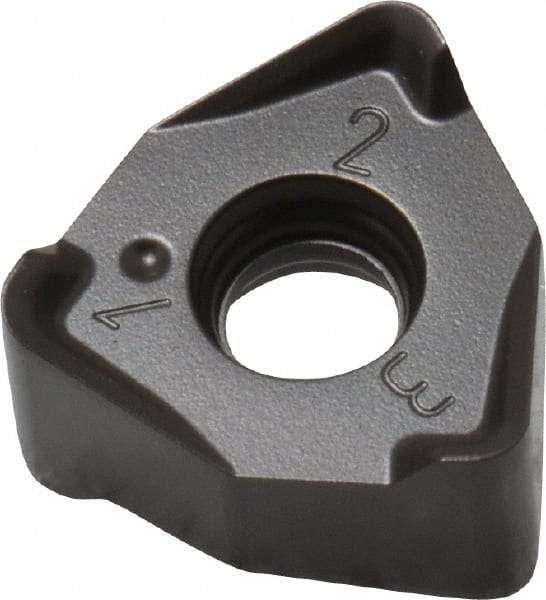 Seco - XNEX080616 ME09 Grade MM4500 Carbide Milling Insert - TiCN/Al2O3 Finish, 1/4" Thick, 0.047" Corner Radius - USA Tool & Supply
