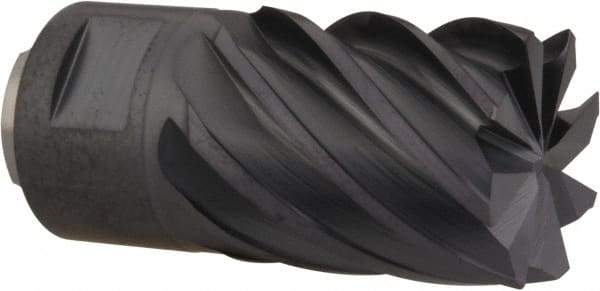 Seco - MP16 M04 Grade MP3000 Carbide Milling Tip Insert - TiAlN Finish, 3 Flutes, 16mm Cutting Diam, 19mm Depth of Cut, 32.6mm Extension, 1/64" Cnr Rad - USA Tool & Supply