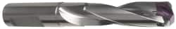 Guhring - 0.551 to 0.57", 46.2mm Max Depth, 5/8" Shank Diam, 68mm Flute, Replaceable-Tip Drill - USA Tool & Supply