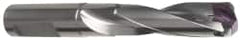 Guhring - 0.551 to 0.57", 46.2mm Max Depth, 5/8" Shank Diam, 68mm Flute, Replaceable-Tip Drill - USA Tool & Supply