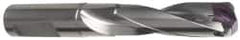 Guhring - 0.787 to 0.807" Diam, 65.3mm Max Depth, 3/4" Shank Diam, 96mm Flute, Replaceable Tip Drill - HT 800 WP Insert, Series 4107 - USA Tool & Supply