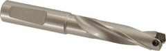 Guhring - 0.571 to 0.59" Diam, 47.8mm Max Depth, 5/8" Shank Diam, 70mm Flute, Replaceable Tip Drill - HT 800 WP Insert, Series 4107 - USA Tool & Supply