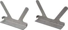 Gibraltar - 5" Jaw Width, Aluminum, Vise Jaw Cap - Press On Attachment - USA Tool & Supply