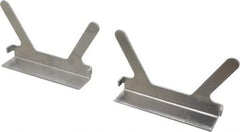 Gibraltar - 5-1/2" Jaw Width, Aluminum, Vise Jaw Cap - Press On Attachment - USA Tool & Supply